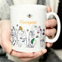 Personalised Wild Flowers Mug, thumbnail 1 of 2