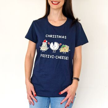 Funny Cheese Christmas T Shirt, 3 of 5