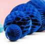 Navy Blue Honeycomb Party Decorations, thumbnail 3 of 5