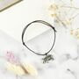 The Hippo Spirit Animal Charm Wish Bracelet, thumbnail 2 of 3