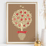 Ruby Anniversary Gift ‘Personalised Family Tree Print’, thumbnail 1 of 12