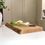 Large Live Edge James Martin Oak Chopping Board, thumbnail 8 of 9