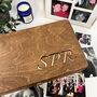 Personalised Carved Initials Memory Box, thumbnail 2 of 11