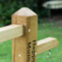 Wooden Bird Feeding Station | Personalise With Your Own Engraving, thumbnail 10 of 12