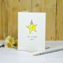 Personalised ‘Smiley Star’ Handmade Card, thumbnail 6 of 7
