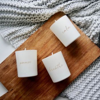 Unplugged Votive Scented Candle Set, 3 of 3