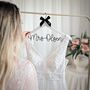 Personalised Wedding Dress Hanger, thumbnail 2 of 7