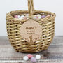 Personalised Engraved Cute Easter Basket Gift Tag, thumbnail 1 of 4