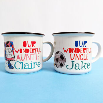 Personalised Best Auntie And Uncle Mugs, 12 of 12