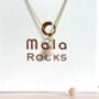 Pink Opal Necklace 24ct Gold Vermeil 925 Balance, thumbnail 2 of 6