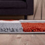 The Rugs Geometric Shaggy Rug Terra Checkered Rug, thumbnail 5 of 12
