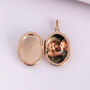 Personalised Rose Gold Plated Queen Of Flowers Locket, thumbnail 4 of 12