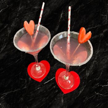 Red Heart Paper Drinking Straws 100% Recyclable, 2 of 6