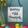 Happy Egg Hunting Easter Metal Sign, thumbnail 2 of 3