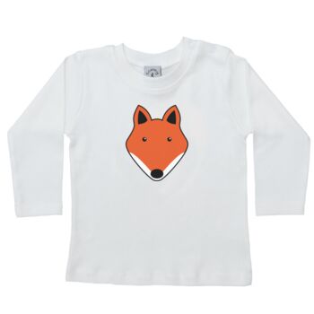 Organic Cotton Fox Baby T Shirt, 4 of 4