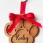 Wooden Personalised Pet Memorial Decoration, thumbnail 5 of 5