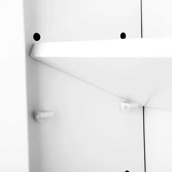 White Hanging Bathroom Storage Cabinet, 4 of 7