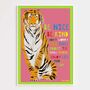 Be Nice, Be Kind, Tiger Poster, thumbnail 1 of 4