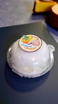 Lemon Cheesecake Inspired Candy Floss Cake, 2 of 6