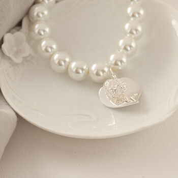 Statement Sterling Silver Heart Bracelet, 2 of 12