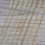 Solid 9ct Yellow Gold Chain Trace Chain Belcher Chain, thumbnail 1 of 8