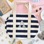 Liberty Of London Personalised Holdall In Navy, thumbnail 2 of 8