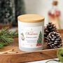 Personalised Christmas Scented Candle Gift Set, thumbnail 5 of 10