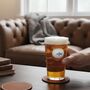 Personalised Father's Day Golf Ball Beer Glass, thumbnail 1 of 10