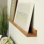 Customisable Solid Oak Floating Picture Ledge Shelf, thumbnail 1 of 12