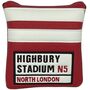 Arsenal Highbury Mallet Putter Cover, thumbnail 1 of 5