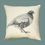 French Partridge Cushion Cover, thumbnail 1 of 4