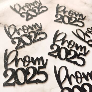 Prom 2025 Glitter / Mirror Table Confetti, 10 of 10