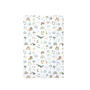 Boho Safari Animals Deluxe Unisex Baby Changing Mat, 3 of 3