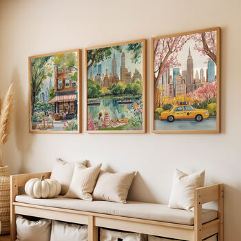 Set Of Three New York City Prints, 2 of 5