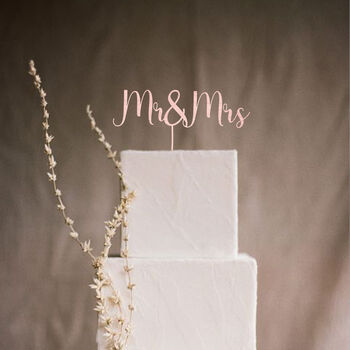 Wooden Cake Topper With A Name Initial Or Your Text, 8 of 9