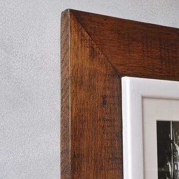 Reclaimed Wood Four Aperture Photo Frame, 5 of 6