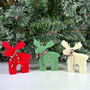 Reindeer Candles Rudolph Christmas Candle Moose Shape, thumbnail 1 of 8