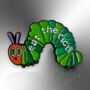 Small Eat The Rich Caterpillar Enamel Lapel Pin, Birthday, Christmas, Friendship Gift, thumbnail 3 of 8