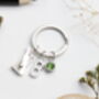 Personalised Cricket Keyring Cricket Gift For Him, thumbnail 5 of 10