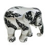 Elephant Conservation Hand Decorated 7cm Art Piece, thumbnail 2 of 12