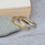 2mm Flat Wedding Band Wedding Ring Stackable, thumbnail 2 of 5