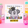 'Koalified Nurse' Graduation Card, thumbnail 1 of 2