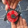 Mini Vinyl Record Player Christmas Decoration, thumbnail 1 of 7