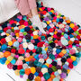 Pom Pom Rug Kit Without Wool, thumbnail 3 of 5