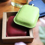 Steel Hip Flask And Personalised Italian Leather Sleeve, thumbnail 8 of 12