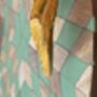 Round Decorative Serving Tray, Inlay Work On Wood, thumbnail 10 of 12