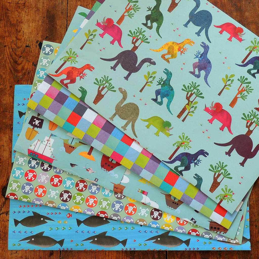 Blue Wrap Pack By Kali Stileman Publishing | notonthehighstreet.com