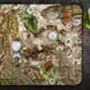 The Prehistoric Eden Serving Tray In Blush Pink Extinct Wildlife Platter By House Of Norris, thumbnail 1 of 4