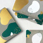 Green And Gold Hand Painted Coaster, thumbnail 3 of 3