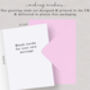 1st Father's Day From Bump Card With Pink Baby Grow Design, thumbnail 6 of 6